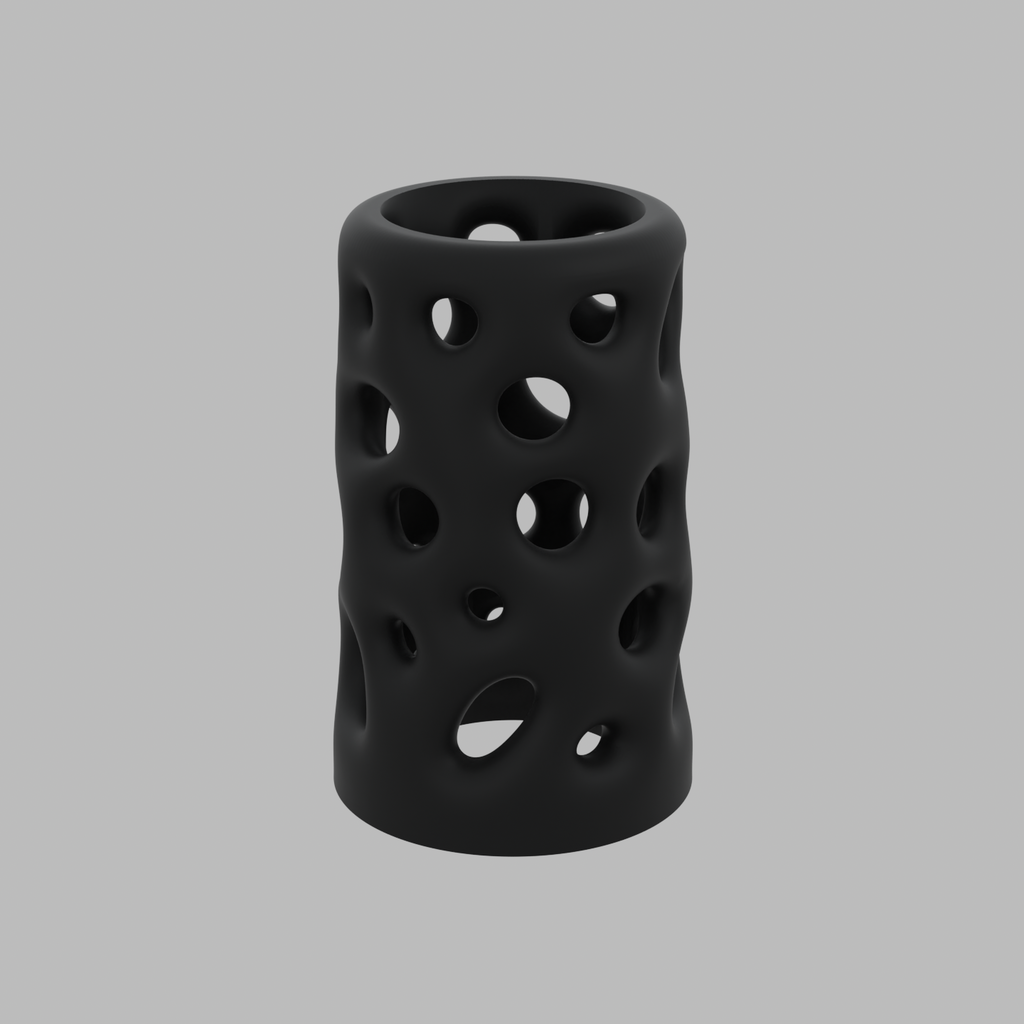 Null Golf Voronoi golf ferrule 3D model render for printing