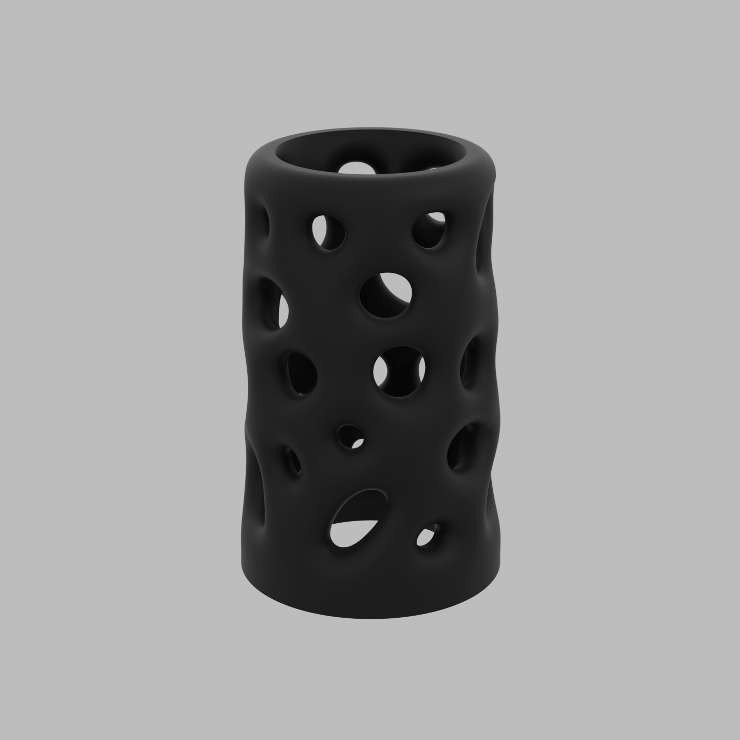 Null Golf Voronoi golf ferrule 3D model render for printing