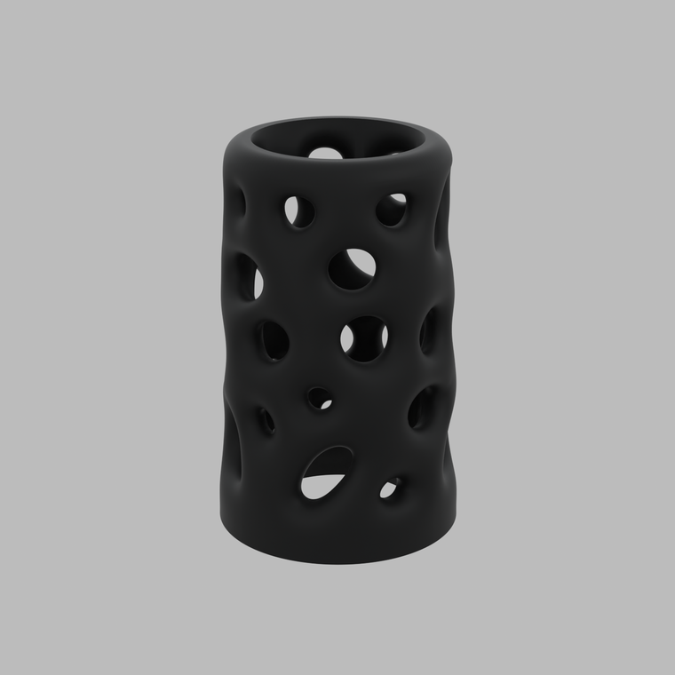 Null Golf Voronoi golf ferrule 3D model render for printing