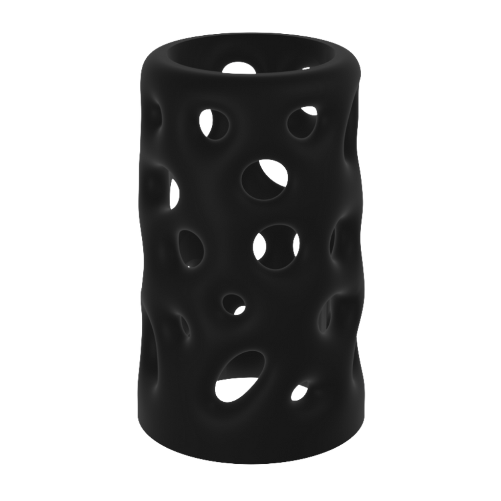 Null Golf custom Voronoi golf ferrule with open lattice design